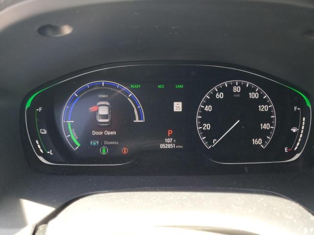 19XZE4F5XLE008363 - 2020 HONDA INSIGHT EX SILVER photo 9