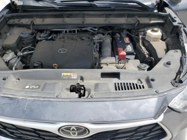 5TDGZRBH5LS019513 - 2020 TOYOTA HIGHLANDER XLE Մոխրագույն լուսանկար 12