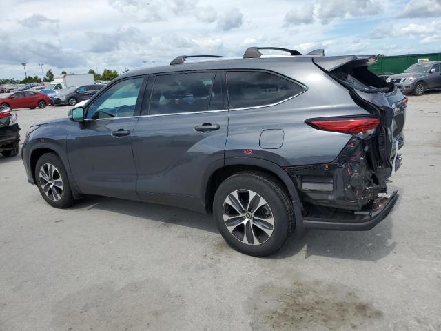 5TDGZRBH5LS019513 - 2020 TOYOTA HIGHLANDER XLE Մոխրագույն լուսանկար 2