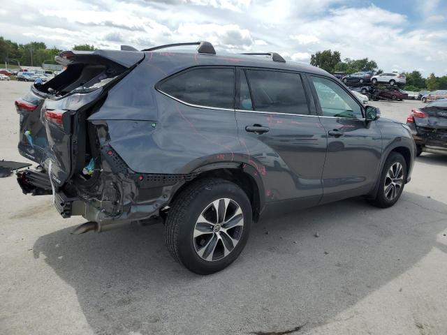 5TDGZRBH5LS019513 - 2020 TOYOTA HIGHLANDER XLE Մոխրագույն լուսանկար 3