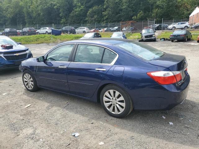1HGCR2F71DA132947 - 2013 HONDA ACCORD EX BLUE photo 2
