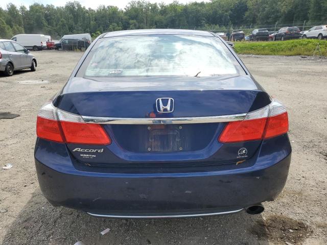 1HGCR2F71DA132947 - 2013 HONDA ACCORD EX BLUE photo 6