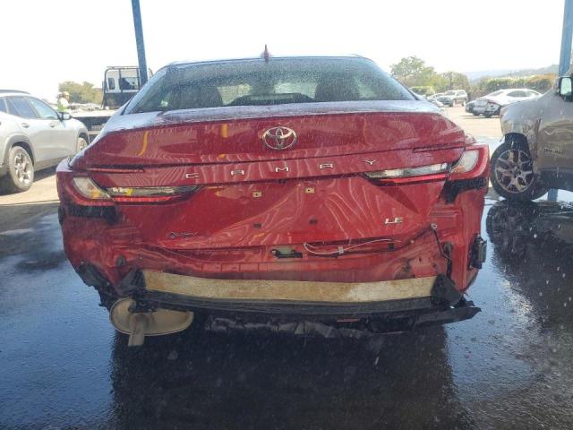4T1DAACK2SU006276 - 2025 TOYOTA CAMRY XSE 红色 照片 6