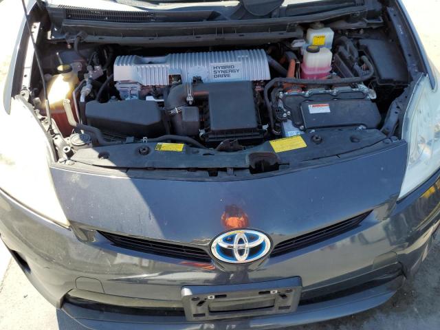 JTDKN3DUXD5586143 - 2013 TOYOTA PRIUS 灰色 照片 11