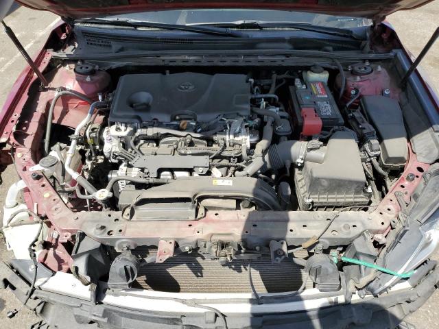 4T1B11HK7JU606385 - 2018 TOYOTA CAMRY L ბურგუნდია ფოტო 11
