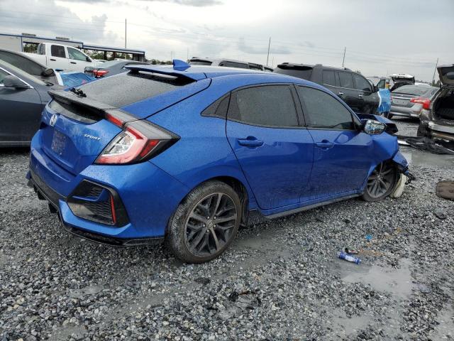 SHHFK7H41LU214486 - 2020 HONDA CIVIC SPORT 蓝色 照片 3