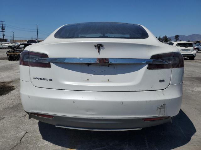 5YJSA1CN5DFP27824 - 2013 TESLA MODEL S Ağ foto 6