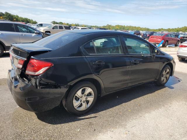 19XFB2F57DE272321 - 2013 HONDA CIVIC LX BLACK photo 3