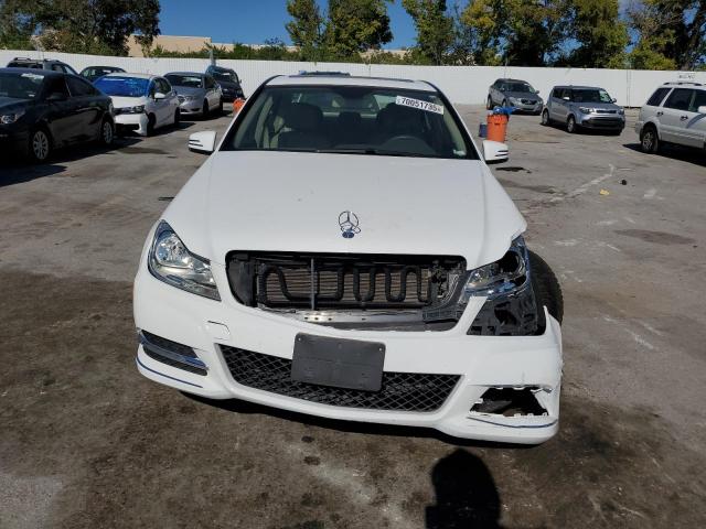WDDGF8AB6ER320363 - 2014 MERCEDES-BENZ C 300 4MATIC WHITE photo 5