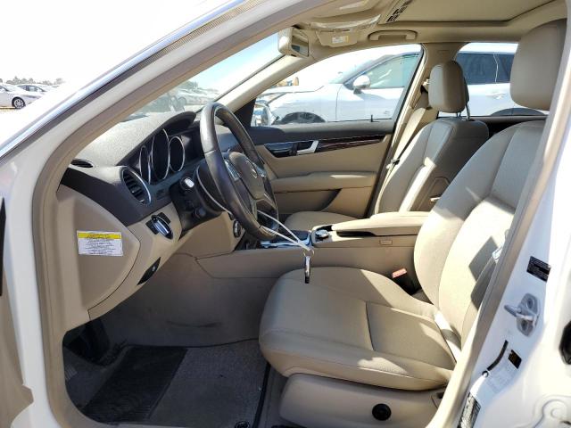 WDDGF8AB6ER320363 - 2014 MERCEDES-BENZ C 300 4MATIC WHITE photo 7
