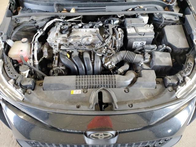 5YFEPMAE5MP218837 - 2021 TOYOTA COROLLA LE BLACK photo 11