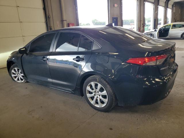 5YFEPMAE5MP218837 - 2021 TOYOTA COROLLA LE BLACK photo 2