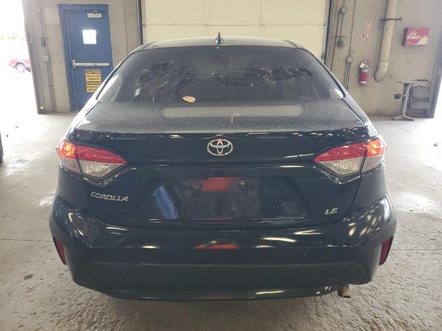 5YFEPMAE5MP218837 - 2021 TOYOTA COROLLA LE BLACK photo 6