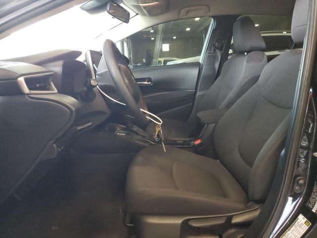 5YFEPMAE5MP218837 - 2021 TOYOTA COROLLA LE BLACK photo 7