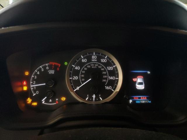 5YFEPMAE5MP218837 - 2021 TOYOTA COROLLA LE BLACK photo 9