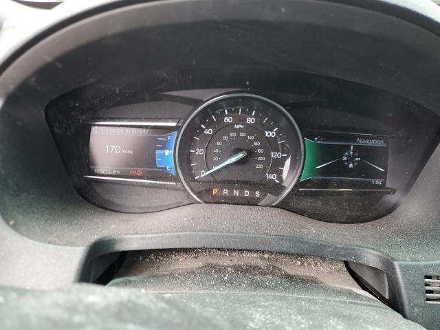 1FM5K7F82GGB17856 - 2016 FORD EXPLORER LIMITED BLUE photo 9