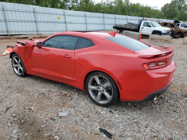 1G1FH1R79H0162089 - 2017 CHEVROLET CAMARO SS RED photo 2