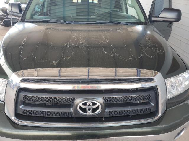 5TFUM5F17CX039036 - 2012 TOYOTA TUNDRA DOUBLE CAB SR5 GREEN photo 11