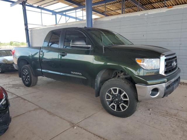 5TFUM5F17CX039036 - 2012 TOYOTA TUNDRA DOUBLE CAB SR5 GREEN photo 4