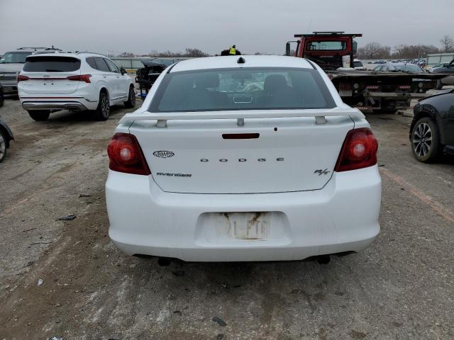 1C3CDZBG8DN524249 - 2013 DODGE AVENGER R/T WHITE photo 6