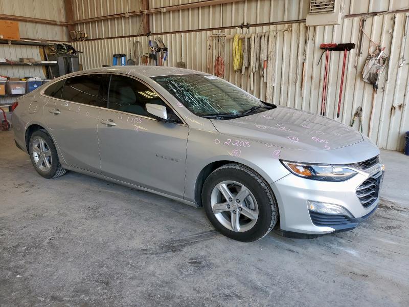 1G1ZC5ST0LF088724 - 2020 CHEVROLET MALIBU LS ვერცხლისფერი ფოტო 4