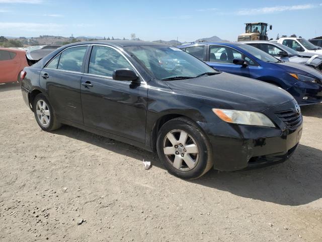 4T1BE46K27U632345 - 2007 TOYOTA CAMRY CE BLACK photo 4
