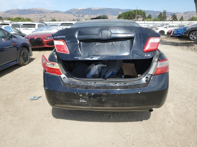 4T1BE46K27U632345 - 2007 TOYOTA CAMRY CE BLACK photo 6