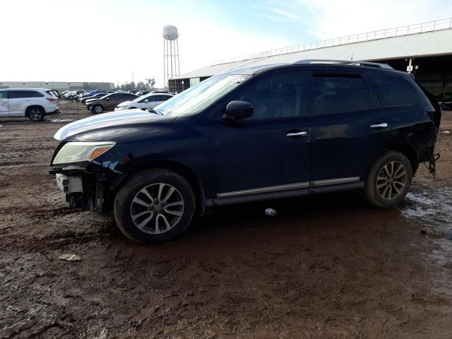 5N1AR2MN4DC613704 - 2013 NISSAN PATHFINDER S 黑色 照片 1