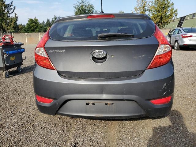 KMHCT5AE7CU011159 - 2012 HYUNDAI ACCENT GLS Grau Foto 6