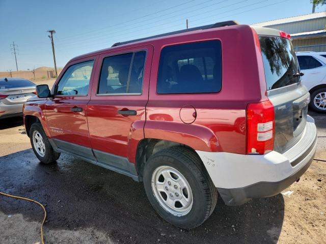 1C4NJPBB5CD687631 - 2012 JEEP PATRIOT SPORT RED photo 2