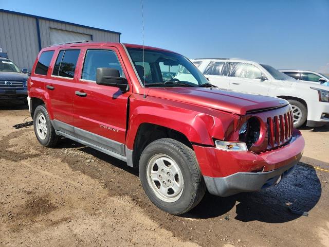 1C4NJPBB5CD687631 - 2012 JEEP PATRIOT SPORT RED photo 4