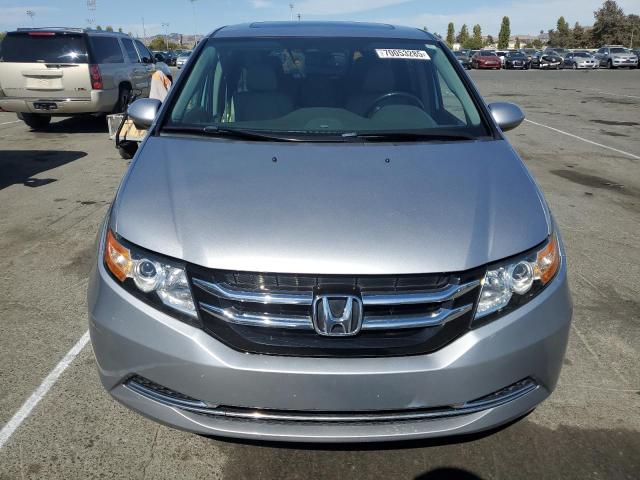 5FNRL5H68HB022572 - 2017 HONDA ODYSSEY EXL ვერცხლისფერი ფოტო 5