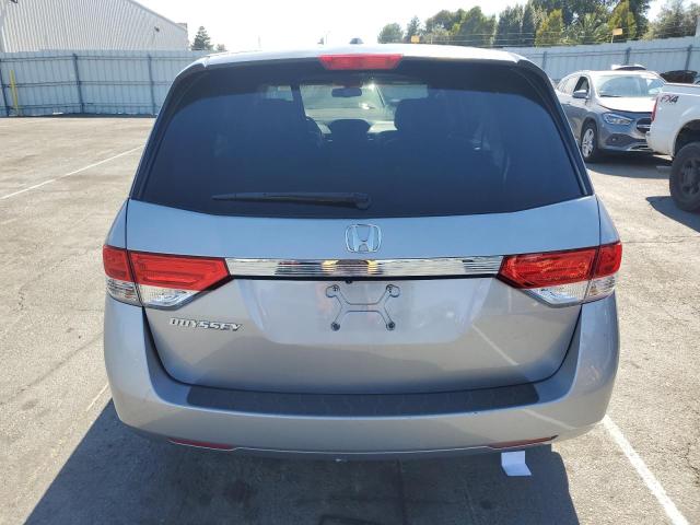 5FNRL5H68HB022572 - 2017 HONDA ODYSSEY EXL ვერცხლისფერი ფოტო 6