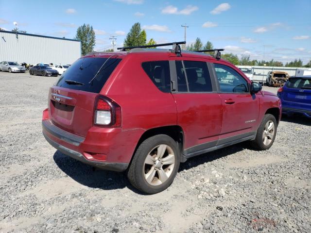 1C4NJDBB9ED828184 - 2014 JEEP COMPASS SPORT RED photo 3