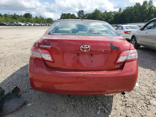 4T1BF3EKXAU085079 - 2010 TOYOTA CAMRY BASE 红色 照片 6