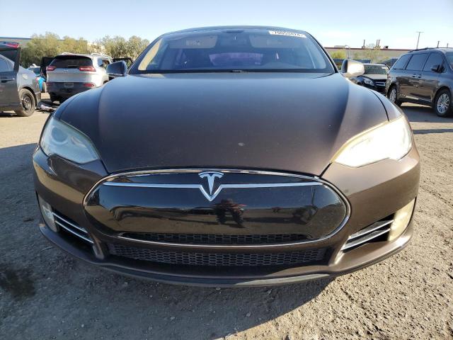 5YJSA1CN0DFP05388 - 2013 TESLA MODEL S BROWN photo 5