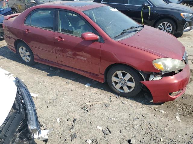 2T1BR32E55C441550 - 2005 TOYOTA COROLLA CE RED photo 4