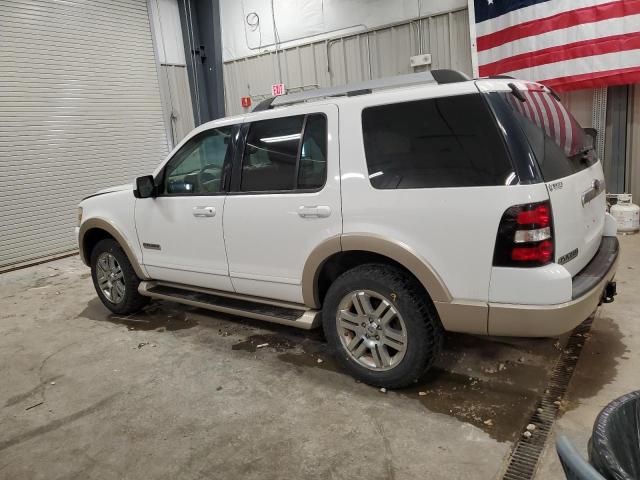 1FMEU74E27UB80136 - 2007 FORD EXPLORER EDDIE BAUER WHITE photo 2