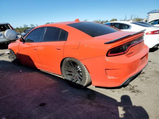 2C3CDXGJ8GH308357 - 2016 DODGE CHARGER R/T SCAT PACK ORANGE photo 2