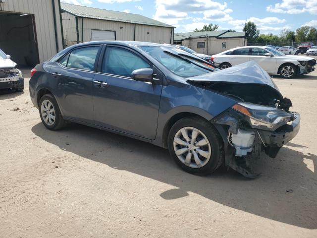 2T1BURHE4GC693897 - 2016 TOYOTA COROLLA L BLUE photo 4