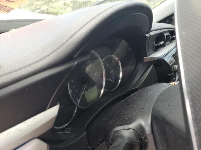 2T1BURHE4GC693897 - 2016 TOYOTA COROLLA L BLUE photo 9