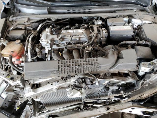 JTDEPRAE0LJ063713 - 2020 TOYOTA COROLLA LE SILVER photo 11