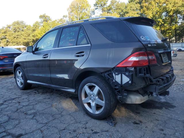 4JGDA5HB8EA341001 - 2014 MERCEDES-BENZ ML 350 4MATIC TAN photo 2