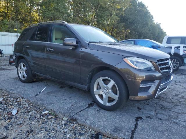 4JGDA5HB8EA341001 - 2014 MERCEDES-BENZ ML 350 4MATIC TAN photo 4