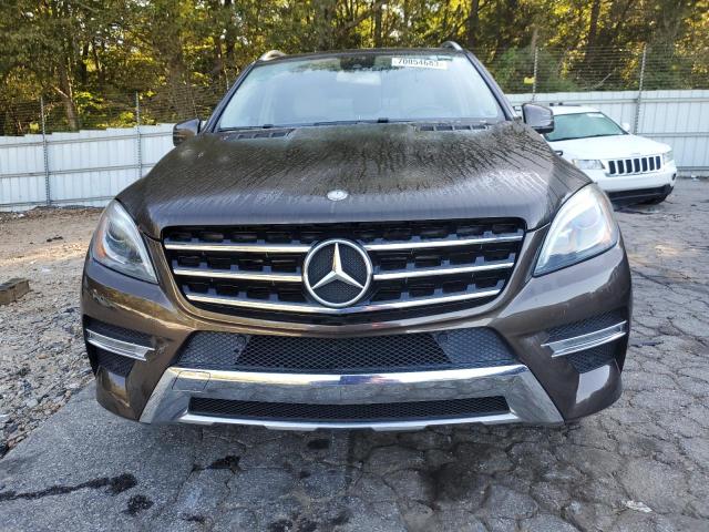 4JGDA5HB8EA341001 - 2014 MERCEDES-BENZ ML 350 4MATIC TAN photo 5