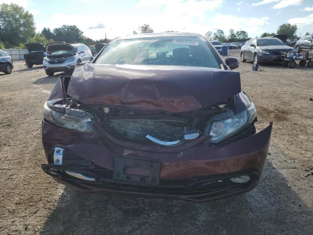 19XFB2F92DE058291 - 2013 HONDA CIVIC EXL برغندي صورة 5