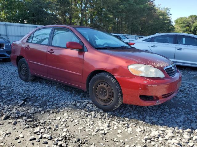 1NXBR32E58Z007261 - 2008 TOYOTA COROLLA CE MAROON photo 4