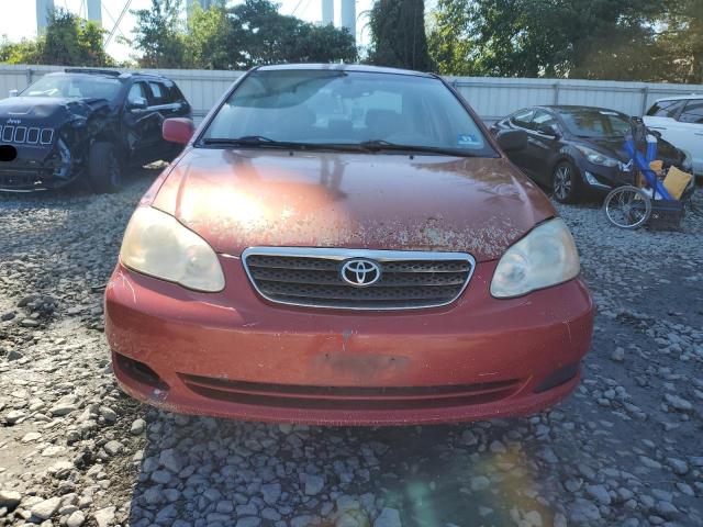 1NXBR32E58Z007261 - 2008 TOYOTA COROLLA CE MAROON photo 5