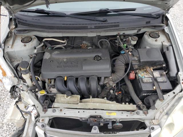 1NXBR32E73Z044336 - 2003 TOYOTA COROLLA CE SILVER photo 11