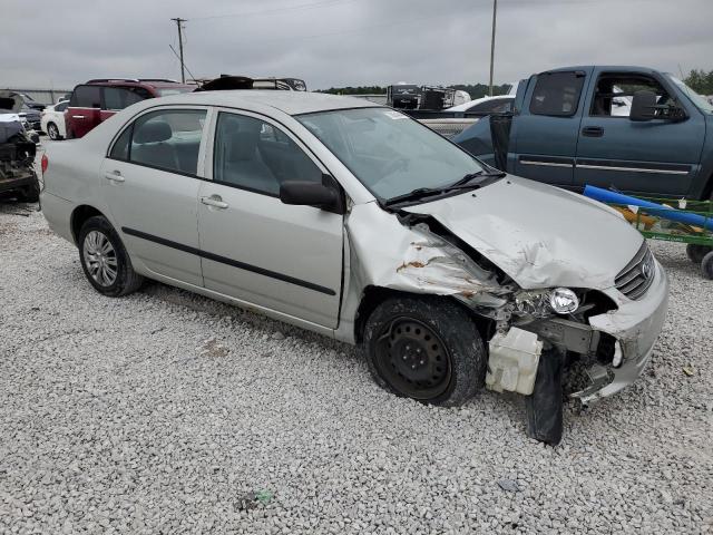 1NXBR32E73Z044336 - 2003 TOYOTA COROLLA CE SILVER photo 4